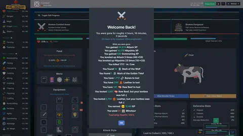 Melvor Idle screenshot