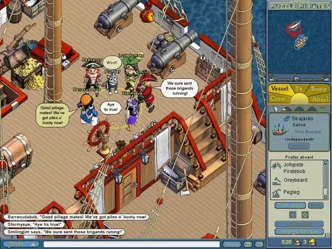 Puzzle Pirates screenshot