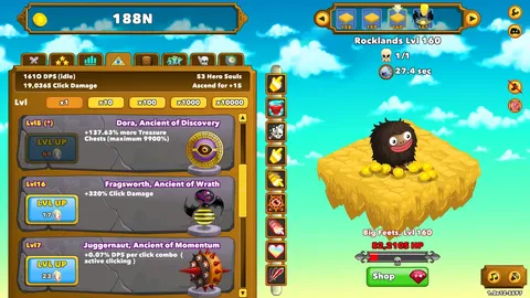 Clicker Heroes screenshot