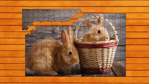 Paw & Hop Jigsaw Quest screenshot