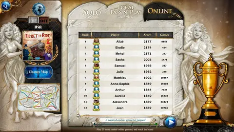 Ticket to Ride: Classic Edition screenshot