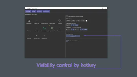 HudSight - crosshair overlay screenshot