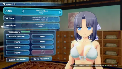 Senran Kagura: Peach Beach Splash screenshot
