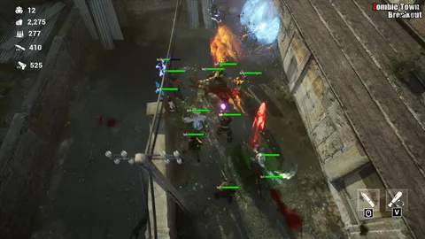 Zombie Town Breakout screenshot