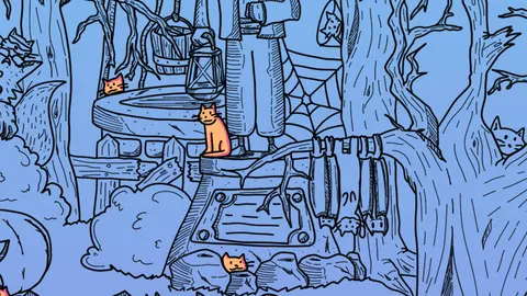 Secret Cats - Spooky screenshot