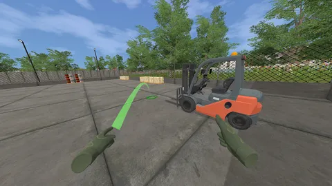Forklift Driving Simulator VR screenshot
