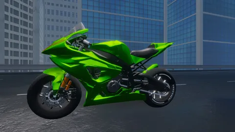 Motorcycle Night Ride screenshot