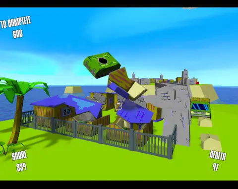 Nuclear Lizard Island Rampage screenshot