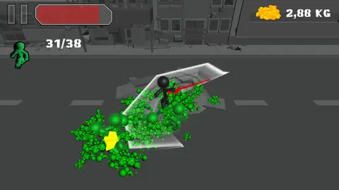 Stickman Killing Zombie screenshot