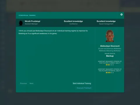 Football Manager 2018 screenshot