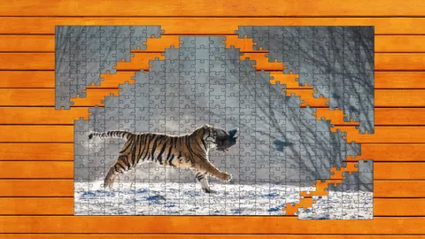 Big Cat Jigsaw Quest screenshot