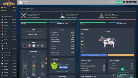 Melvor Idle screenshot