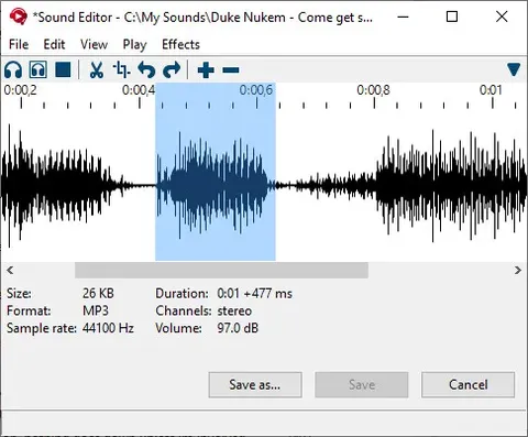 Soundpad screenshot