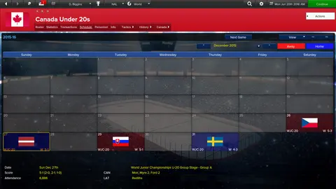 Eastside Hockey Manager screenshot