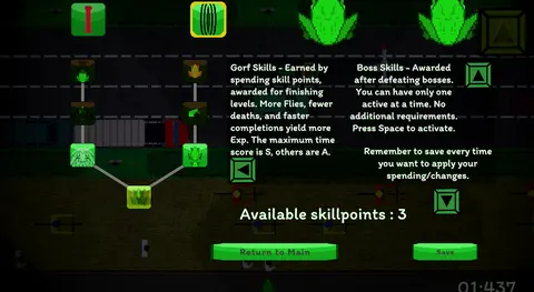 Gorf the Frog screenshot