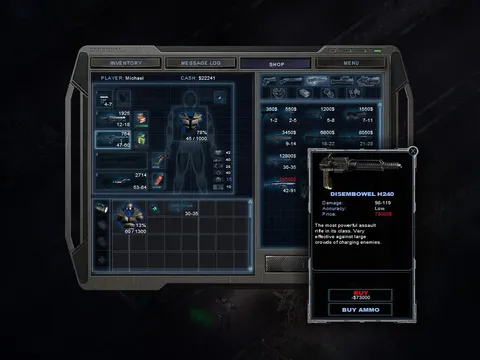 Alien Shooter 2: Reloaded screenshot