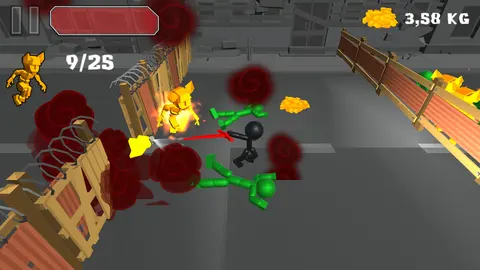 Stickman Killing Zombie screenshot