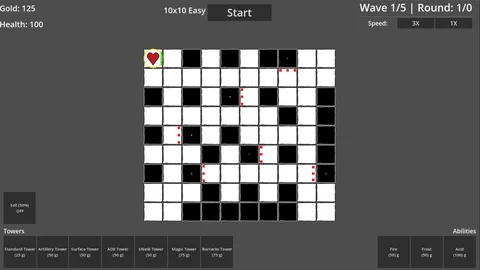 Grid Battles screenshot