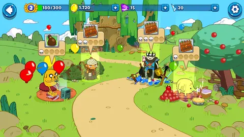 Bloons Adventure Time TD screenshot