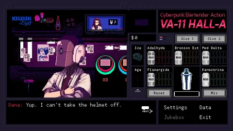 VA-11 Hall-A: Cyberpunk Bartender Action screenshot
