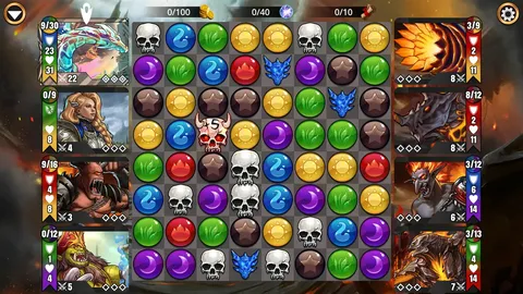Gems of War - Puzzle RPG screenshot