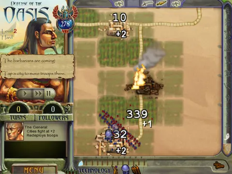 Defense of the Oasis screenshot