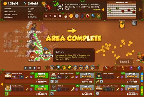 Crusaders of the Lost Idols screenshot
