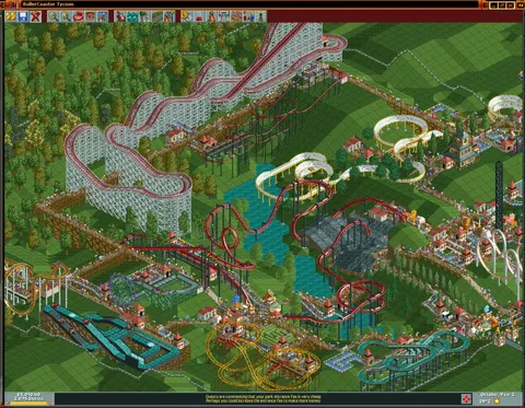 RollerCoaster Tycoon®: Deluxe screenshot
