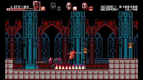 Bloodstained: Curse of the Moon screenshot
