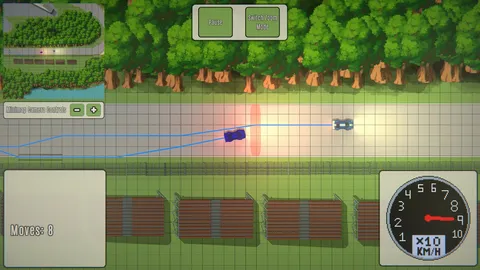 Delta Vector - Turn Based Racing screenshot