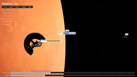 Delos: Space Traffic Control screenshot