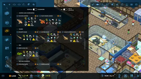 Megaquarium screenshot