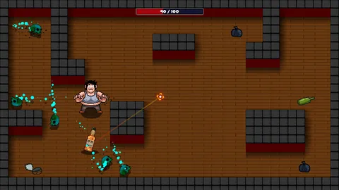 Skuf vs beer bottle party screenshot