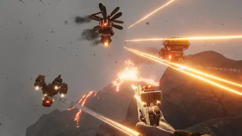 Volcanoids screenshot