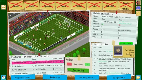 Boeckham's Football Manager screenshot