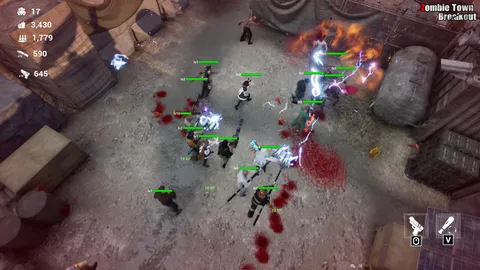Zombie Town Breakout screenshot
