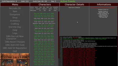 Heroes' Call - A Casual MMO Guild Sim screenshot