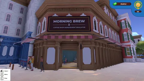 Morning Brew: Coffee Shop Management Simulator screenshot