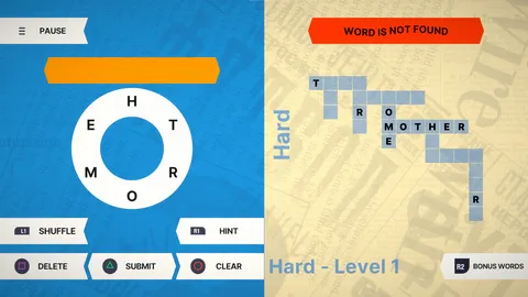 Wheel of Words: Crossword screenshot