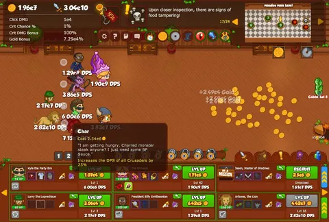 Crusaders of the Lost Idols screenshot