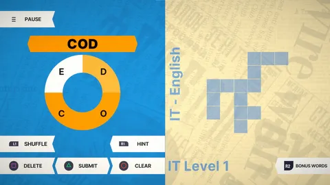 Wheel of Words: Crossword screenshot