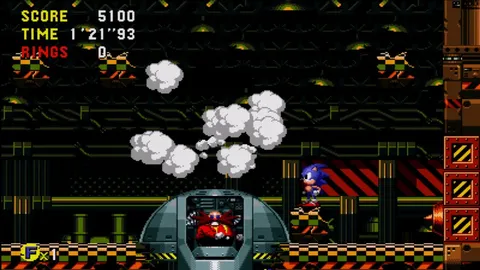 Sonic CD screenshot