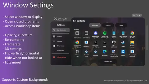 OVR Toolkit - Desktop Overlay screenshot