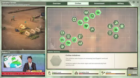 Rebel Inc: Escalation screenshot