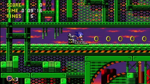 Sonic CD screenshot