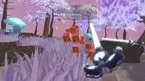 VR Blade of Blocks screenshot