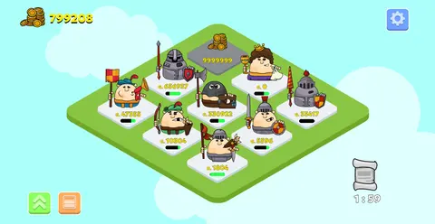 Medieval Heroes Gold Hunt screenshot