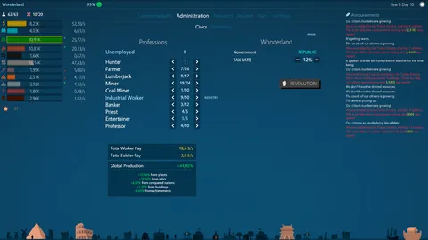 Idle Commonwealth screenshot