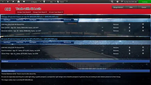 Eastside Hockey Manager screenshot