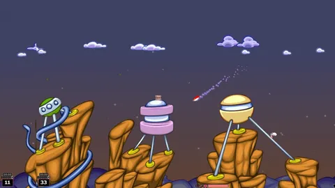 Worms Armageddon screenshot